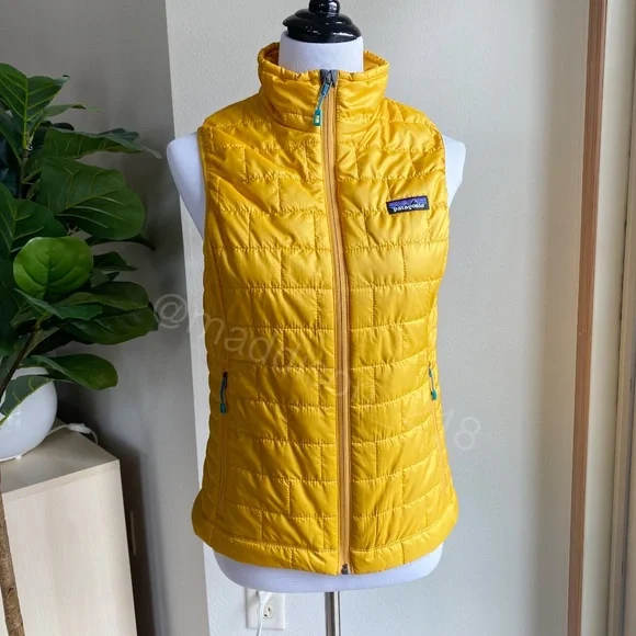 Patagonia Women's Nano Puff Vest Golden Amber Patagonia Nano